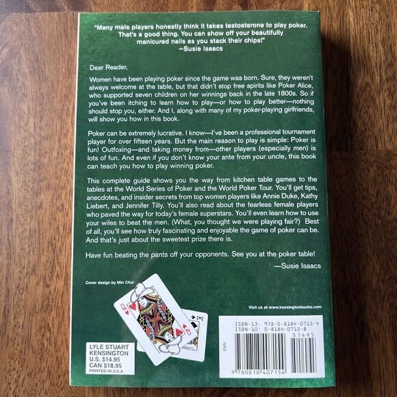 QUEENS CAN BEAT KINGS: BROAD-MINDED POKER FOR WINNING By Susie Isaacs - Picture 2 of 5